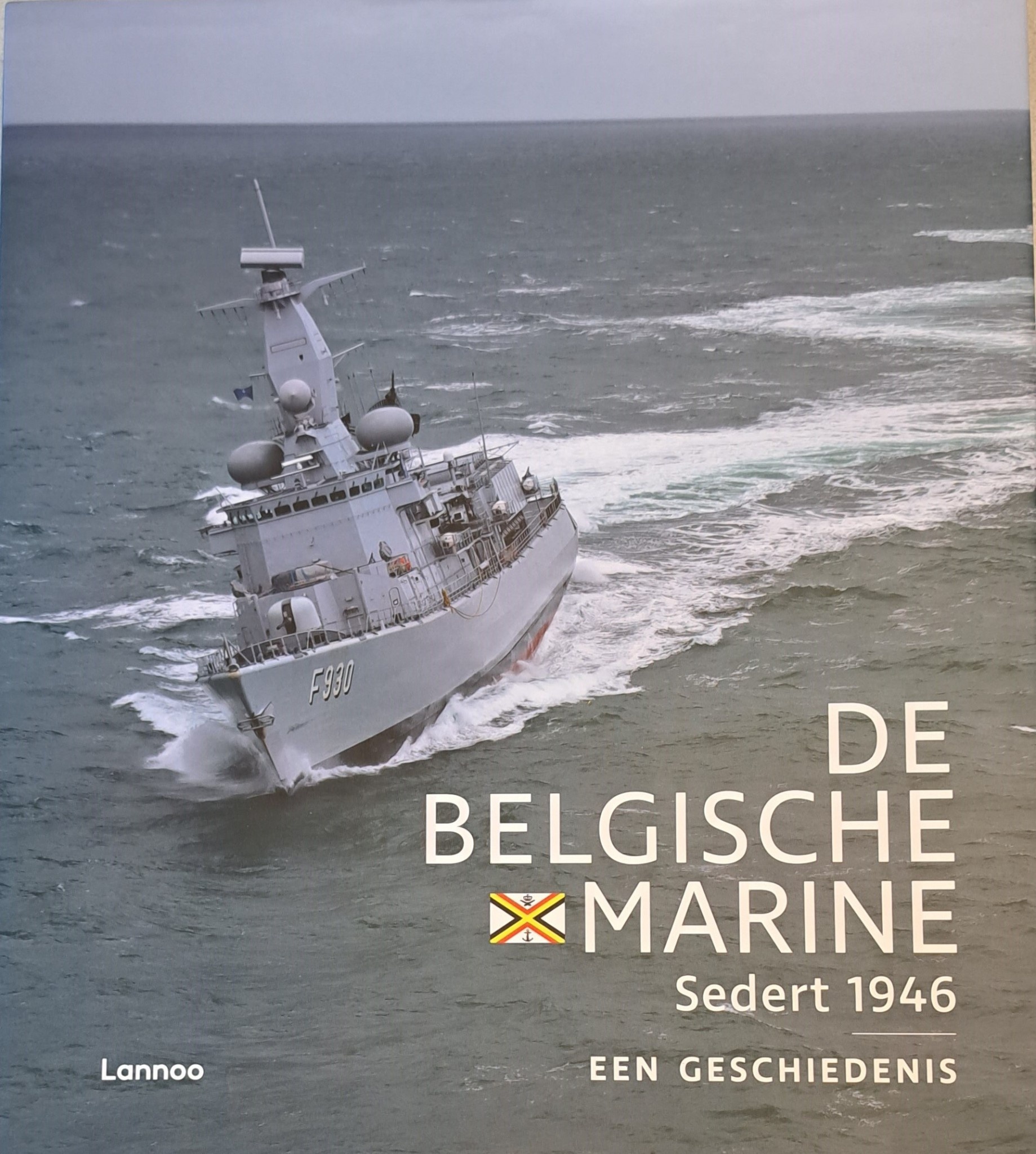 Boek De Belgische Marine Sedert 1946 een geschiedenis