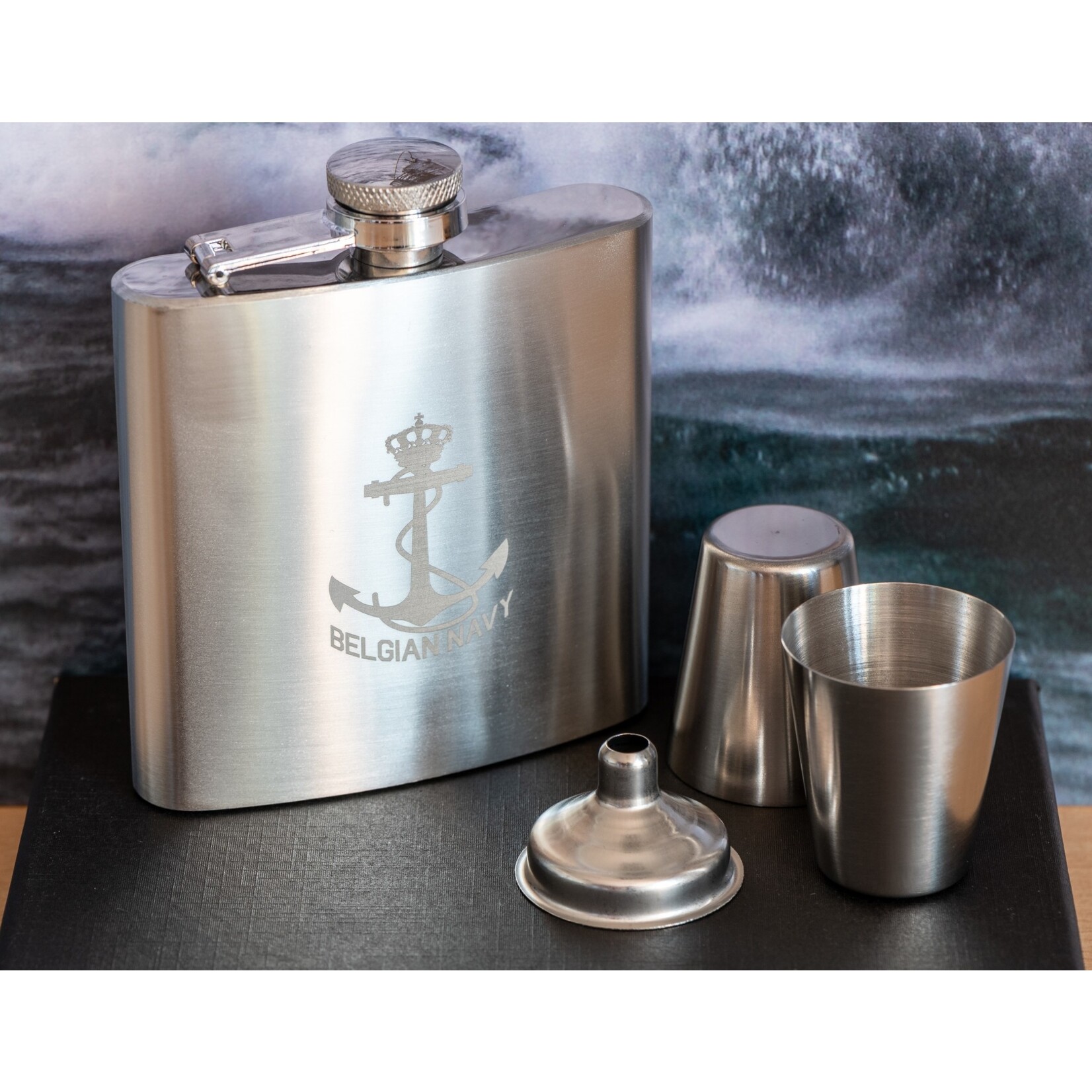 Flasque avec gobelet