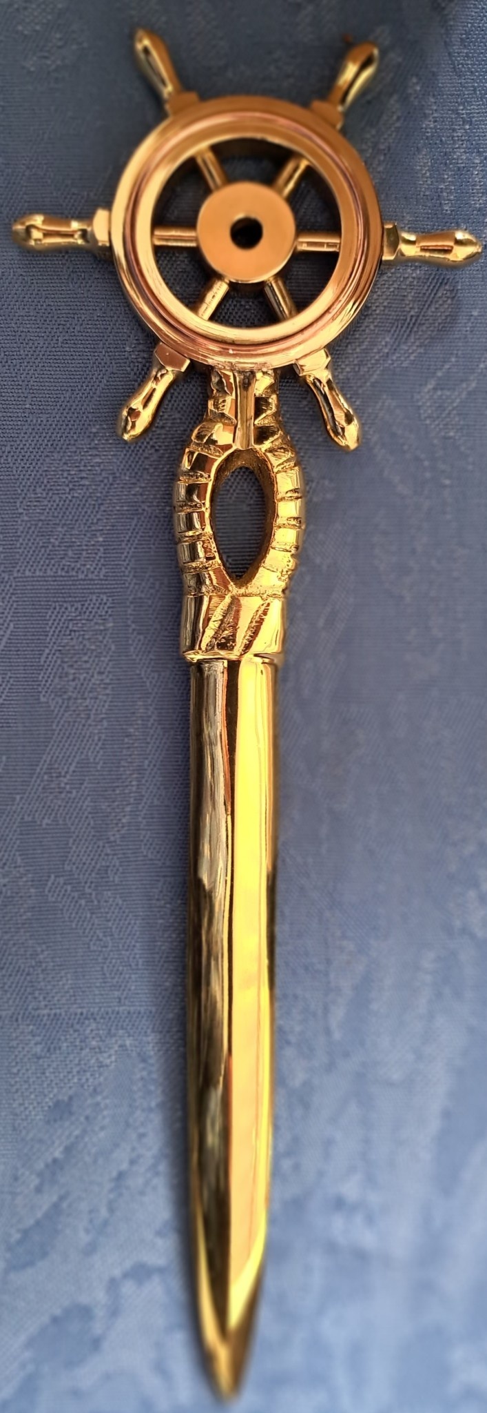 Briefopener stuurwiel 22,5 cm