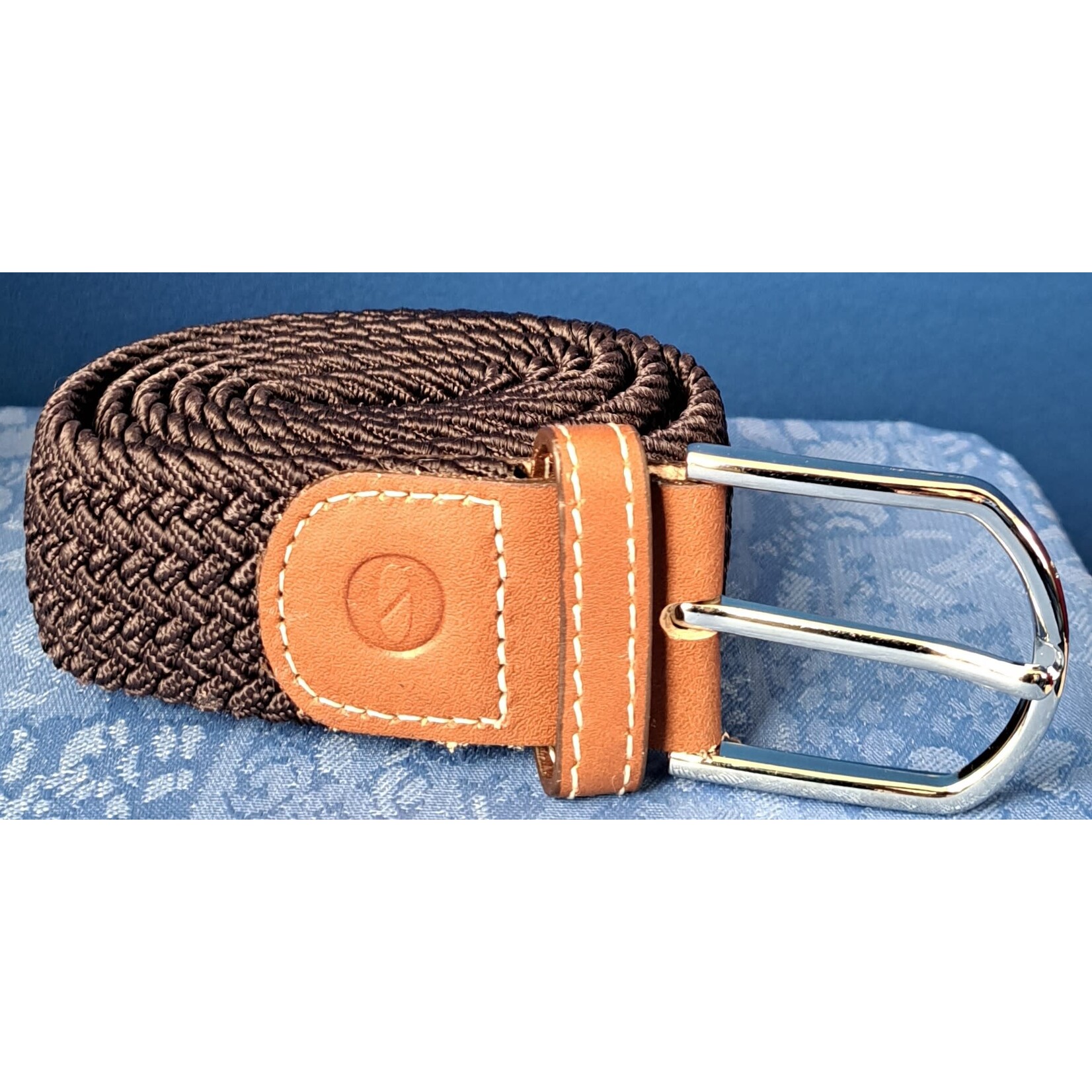 Ceinture élastique bleu marine