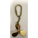 Porte-clés hélice de bateau en laiton