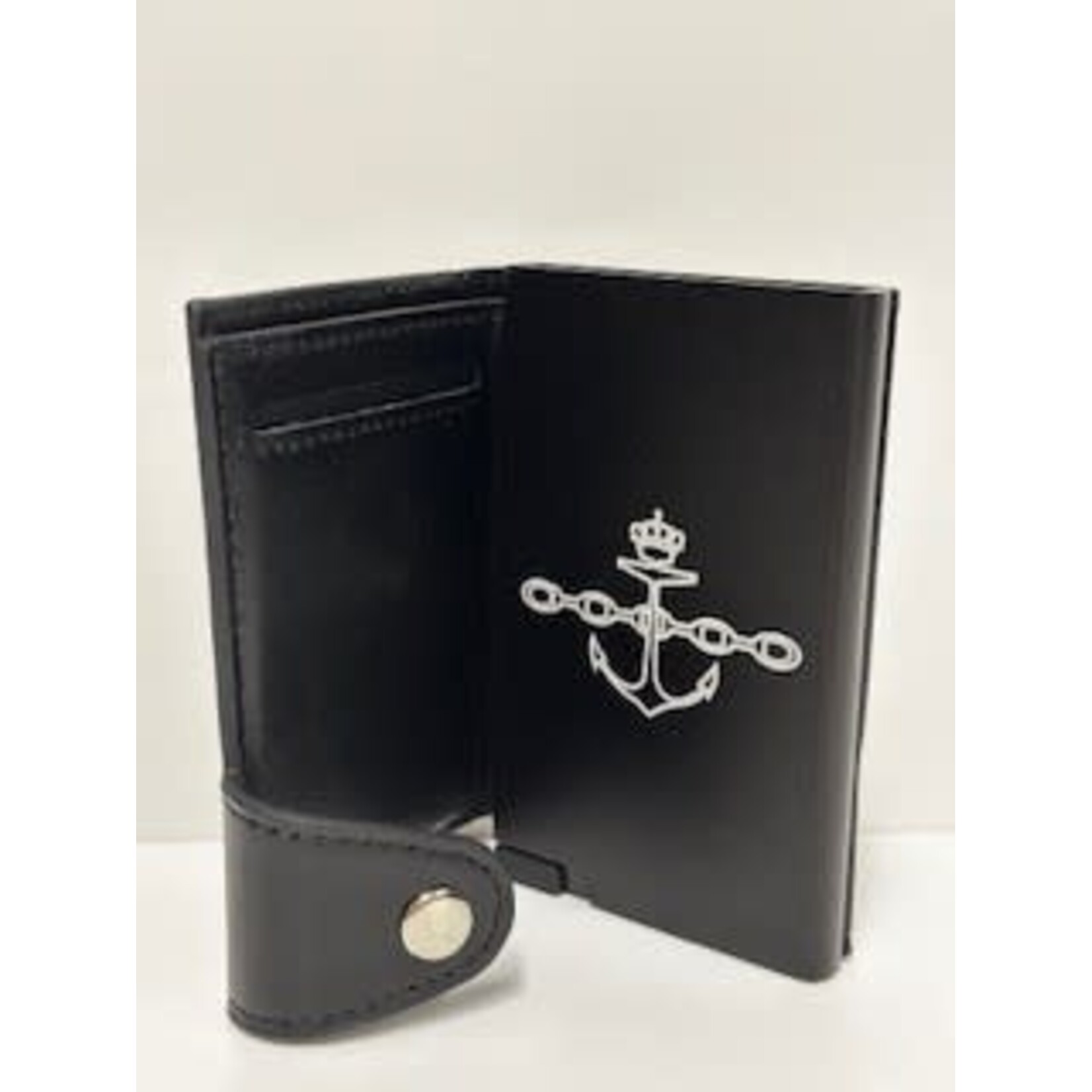 Porte-cartes RFID avec étui aspect cuir et logo Hulpbetoon