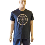 Native Spirit T-shirt met windroos en tros Volwassenen unisex