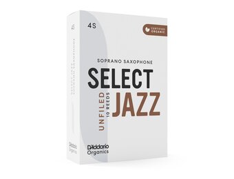 Organic Select Jazz Unfiled rieten sopraansaxofoon