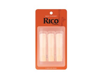 Rico by D’Addario basklarinet rieten, 3-pack