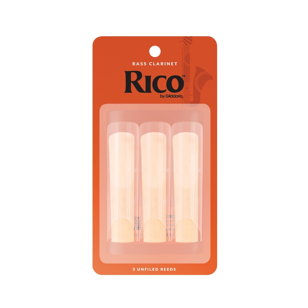 Rico 3-Pack rieten basklarinet