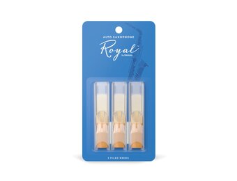 Royal by D’Addario altsaxofoon rieten, 3-Pack