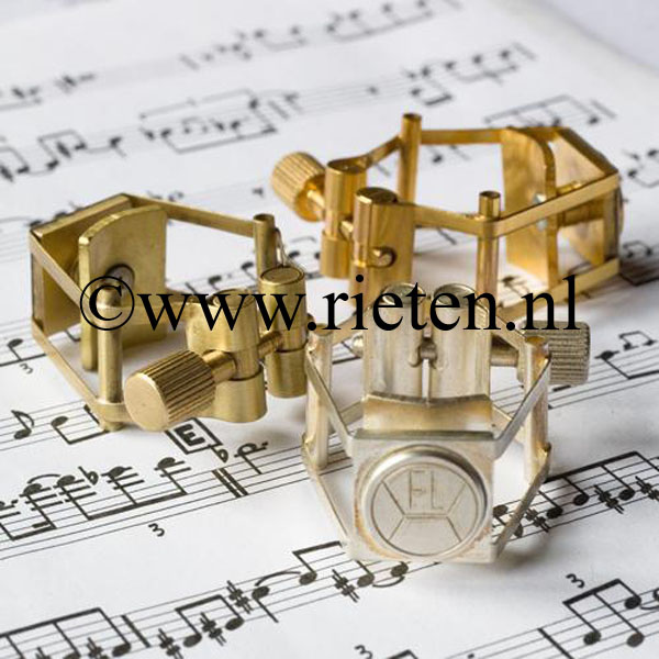 Francois Louis Pure Brass Gold XL rietbinder sopraansaxofoon