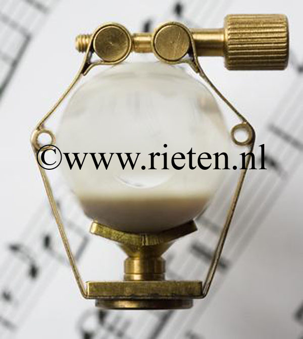 Francois Louis Pure Brass Gold XL rietbinder sopraansaxofoon
