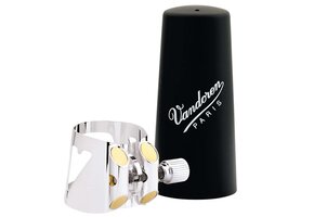 Vandoren LC04P Optimum verzilverde rietbinder basklarinet