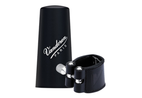 Vandoren LC27P Leder rietbinder altsaxofoon - plastic dop