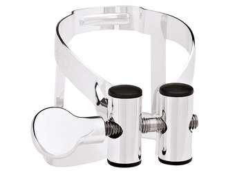 Vandoren LC54SP M/O verzilverde rietbinder basklarinet - plastic dop