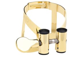 Vandoren LC57GP M/O vergulde rietbinder altsaxofoon - plastic dop