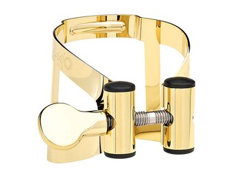 Vandoren LC57DP M/O goudlak rietbinder altsaxofoon - plastic dop