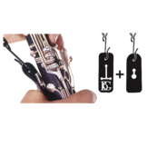 BG Draagkoord Besklarinet Leder Elastisch C23-E