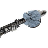 BG A30A wisser basklarinet/altsaxofoon (microfiber+zwarte zijde)