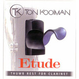 Ton Kooiman Etude 3 duimsteun besklarinet, zwart