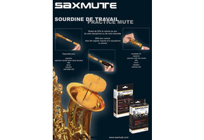 Saxmute Practice Mute demper tenorsaxofoon