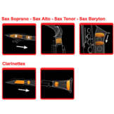 Saxmute Practice Mute demper tenorsaxofoon