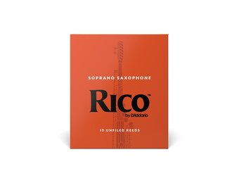 Rico by D’Addario sopraansaxofoon, los riet