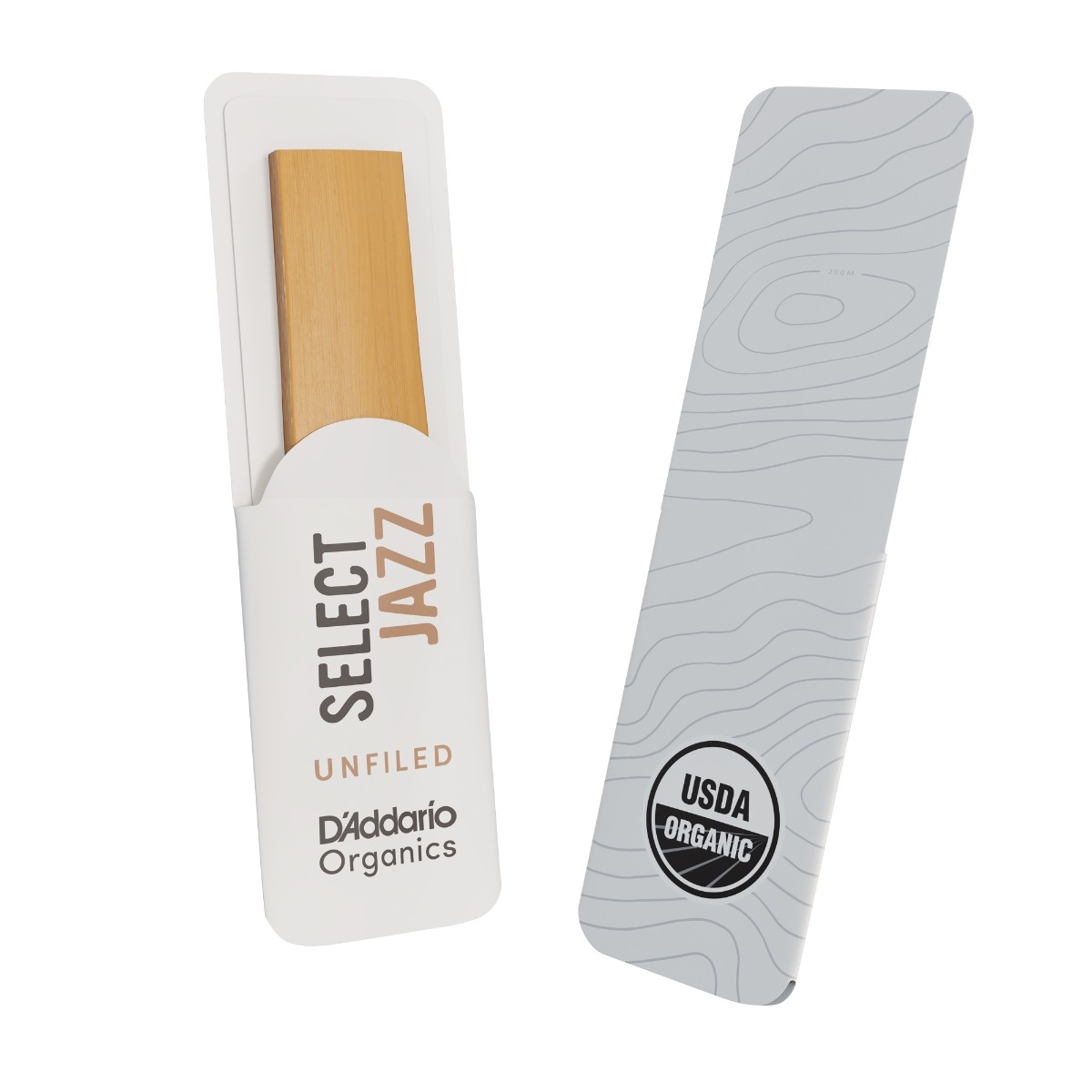 D'Addario Select Jazz Unfiled los riet sopraansaxofoon
