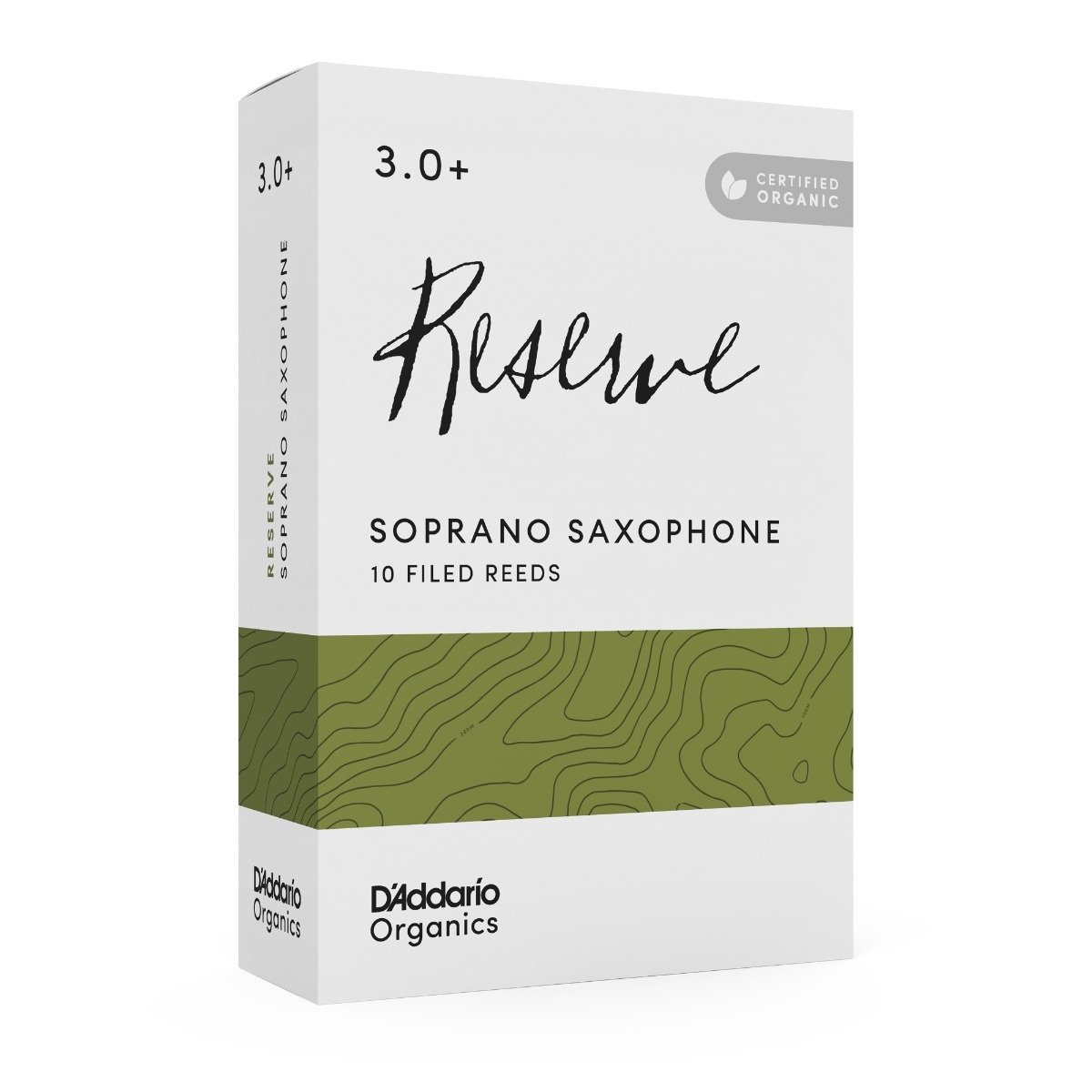 D'Addario Reserve los riet sopraansaxofoon