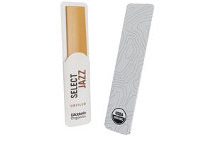 Organic Select Jazz Unfiled baritonsaxofoon, los riet