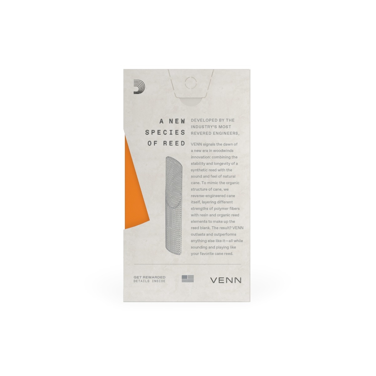 D'Addario VENN alt saxofoon riet