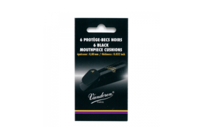 VMCX6+ mondstukplakkers zwart 6 stuks (0,8mm)