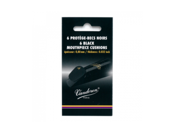 VMCX6+ mondstukplakkers zwart 6 stuks (0,8mm)