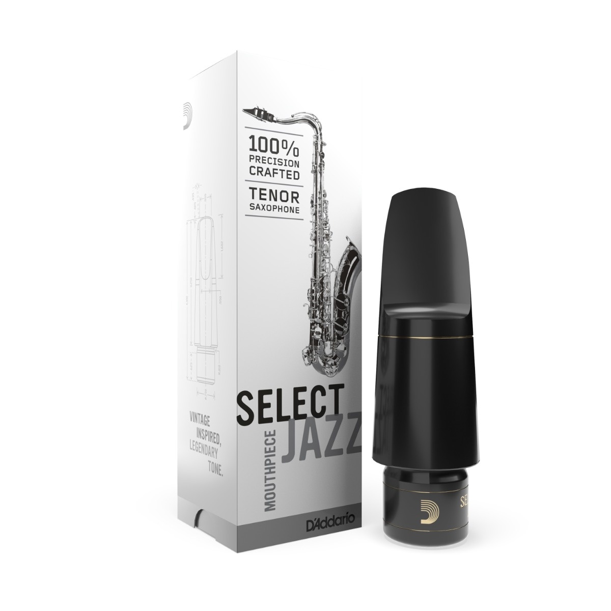 D'Addario Select Jazz Mondstuk Tenorsaxofoon