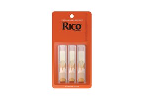 Rico by D’addario sopraansaxofoon rieten, 3-Pack