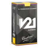 VANDOREN Bb klarinet rieten V21 Austrian, Black Master, 10 rieten