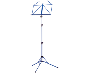 K & M ULTRALICHT ruka 37855 muziekstandaard zwart met draagtas keepdrum 4 stuks muziekklemmen