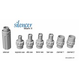 Jazzlab Silencer voor saxofoon en klarinet