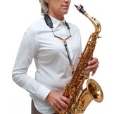 BG "ZEN" draagkoord metalen gesloten haak - sopraan / alt / tenor / bariton