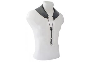 BG "YOKE" Lederen draagkoord met gesloten haak - alt / tenor