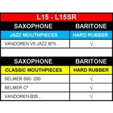 BG L15 "Standard" rietbinder baritonsaxofoon