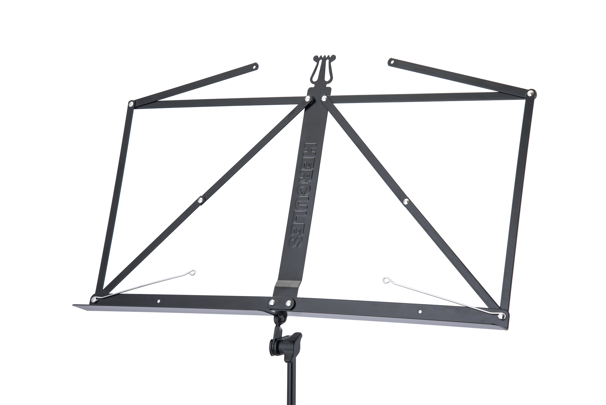 Hercules klarinet standaard 3-delige set DS440BP - TravLite, lessenaar en tas