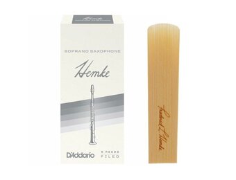 D'Addario Hemke sopraansaxofoon, los riet