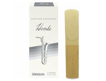 Hemke baritonsaxofoon, los riet