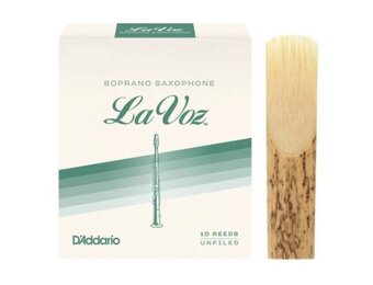 D'Addario La Voz sopraansaxofoon, los riet