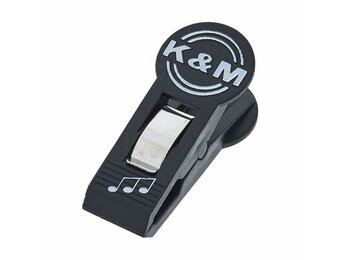 K&M bladmuziek clips voor lessenaar 16060
