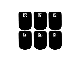 BG A10-S mondstukplakkers 6 stuks (0,8 mm )