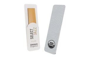 D'Addario Organic select jazz filed sopraan rieten, 3-pack
