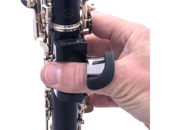 Ton Kooiman Etude 3 duimsteun besklarinet, zwart