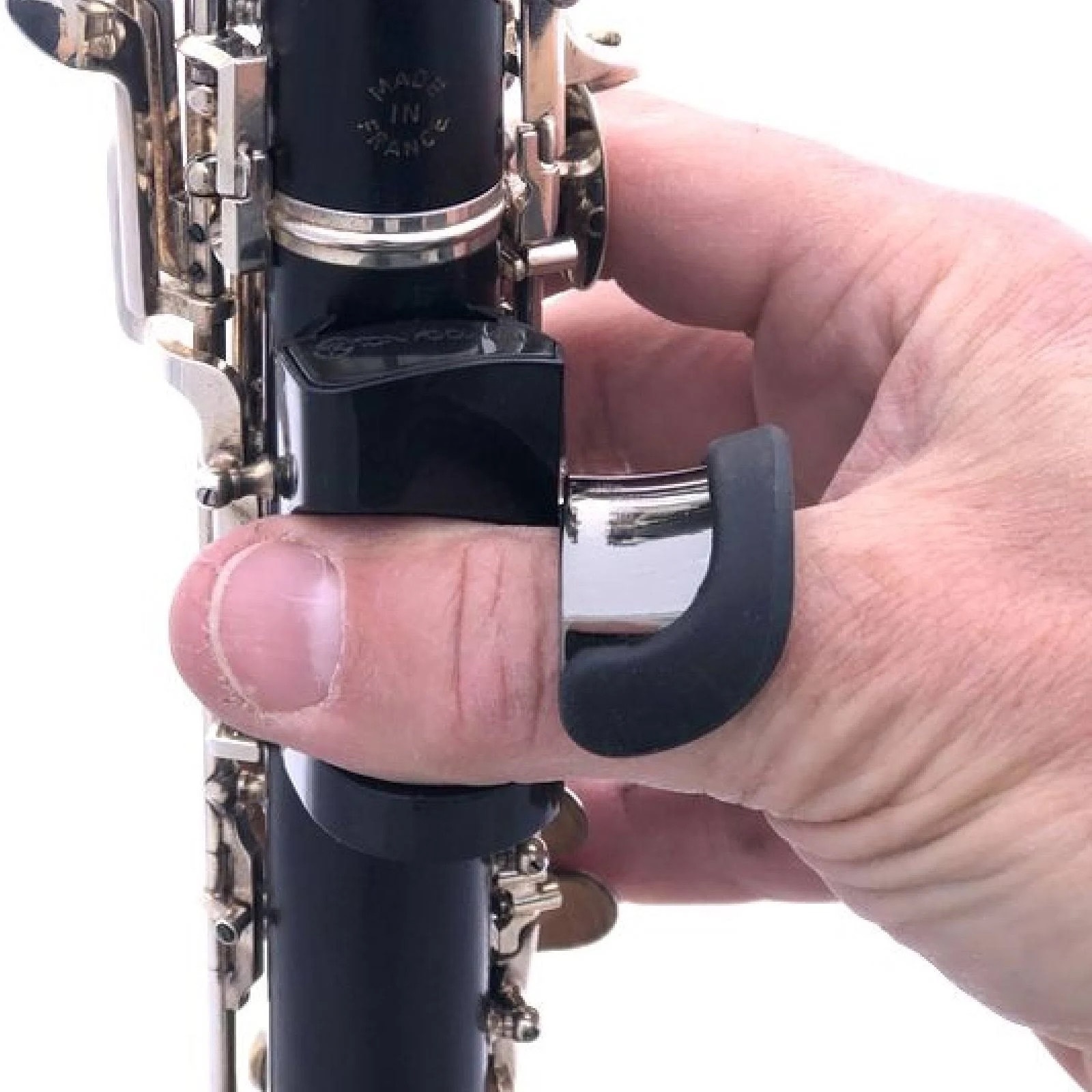 Ton Kooiman Etude 3 duimsteun besklarinet, zwart