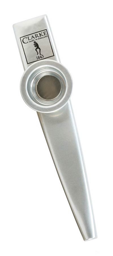 Clarke Kazoo Metaal Zilver Coated