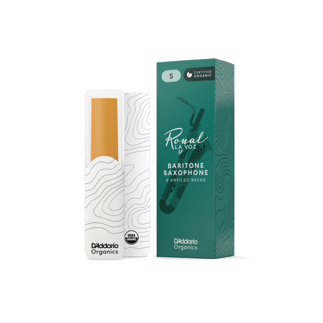 D'Addario La Voz rieten baritonsaxofoon
