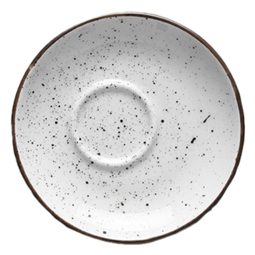 Porzellanserie "Granja" weiß Tasse untere Kaffee/Cappuccino